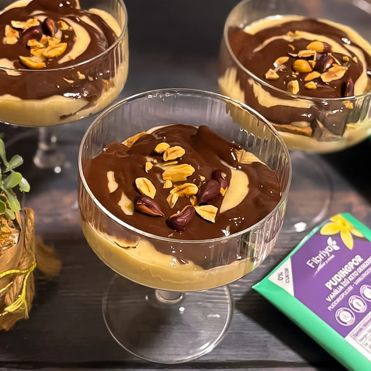 Fibriya Puddingpulver Vanille – Keto Dessert 40g