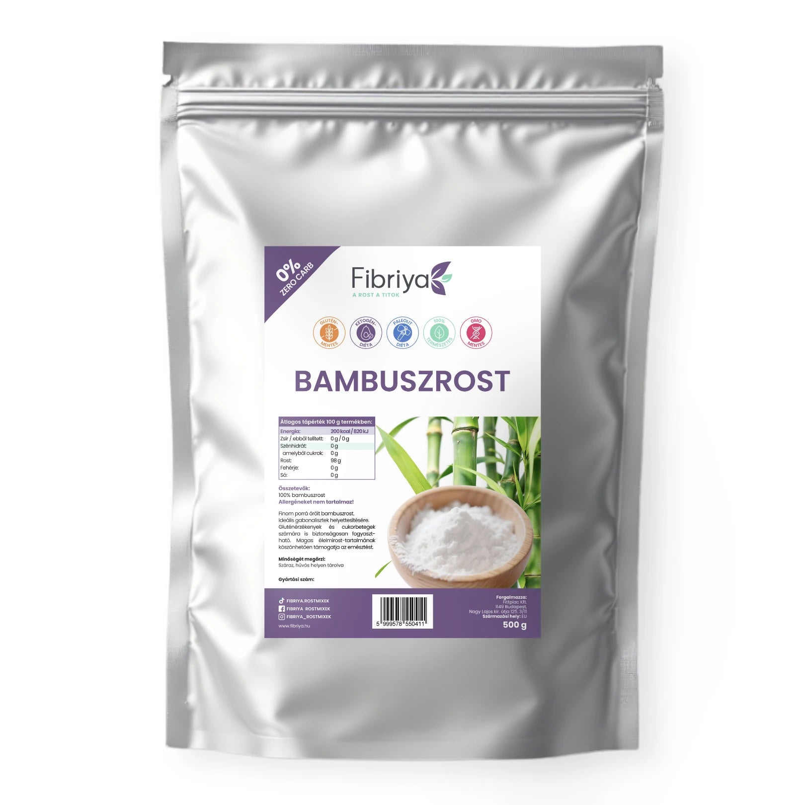 Fibriya Bambusfaser 500g