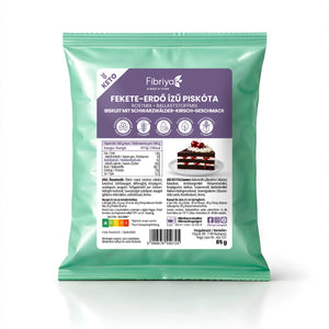 Fibriya biszkopt o smaku tortu szwarcwaldzkiego – niskowęglowodanowa keto mieszanka błonnikowa 85g