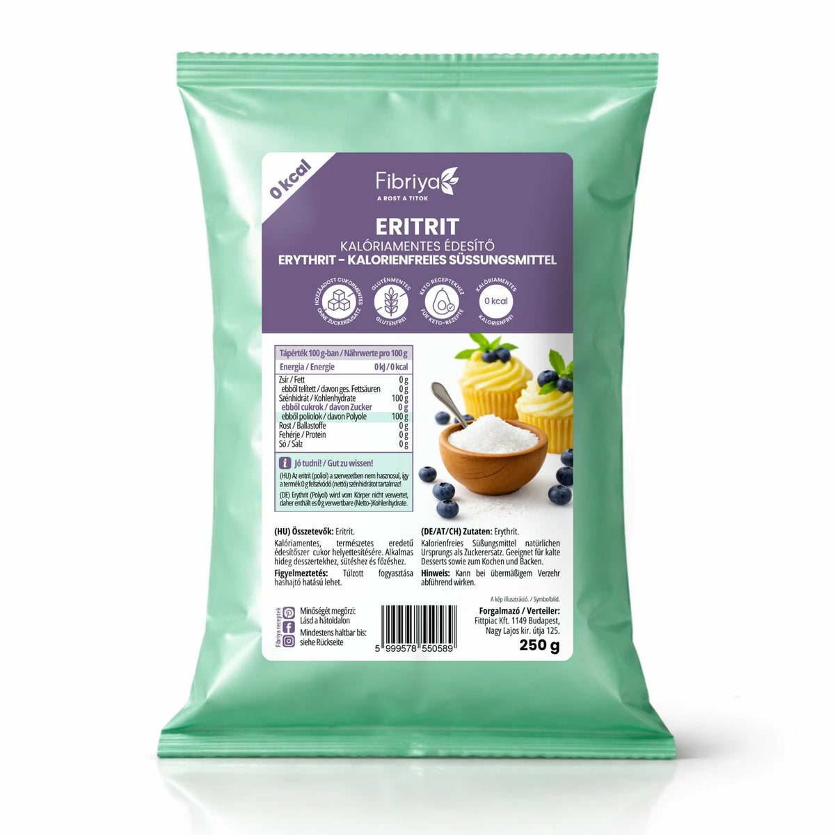 Fibriya Erythrit 250g