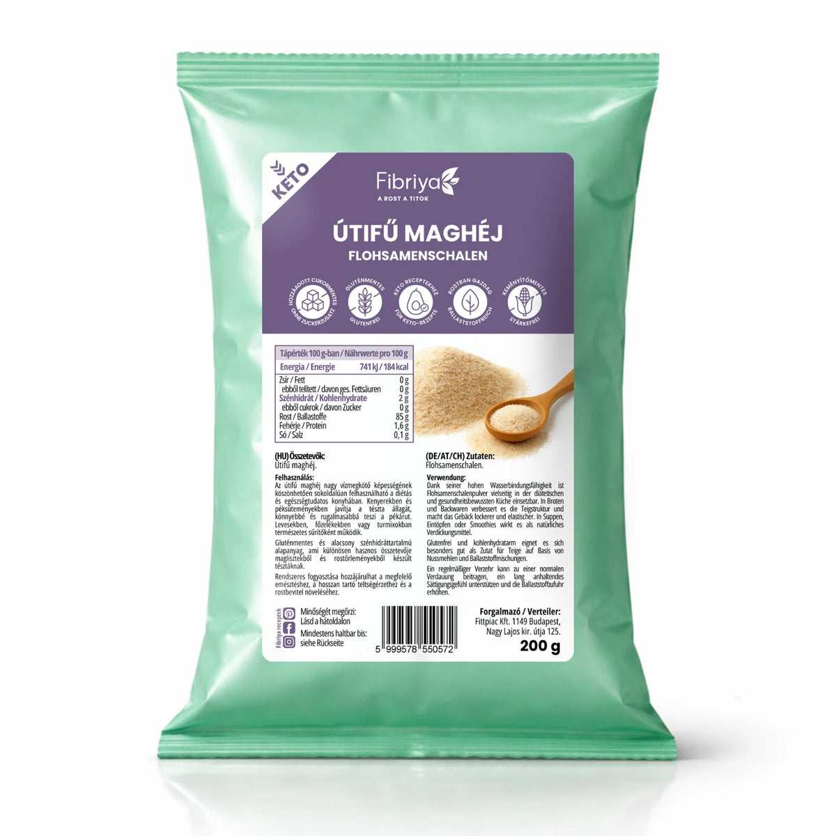 Fibriya Flohsamenschalen 200g